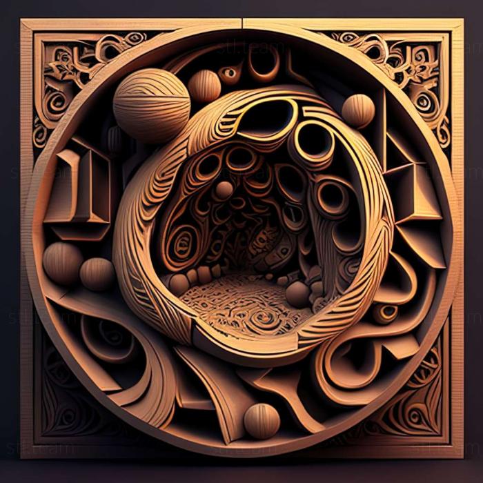 3D model The ORB Chambers game (STL)